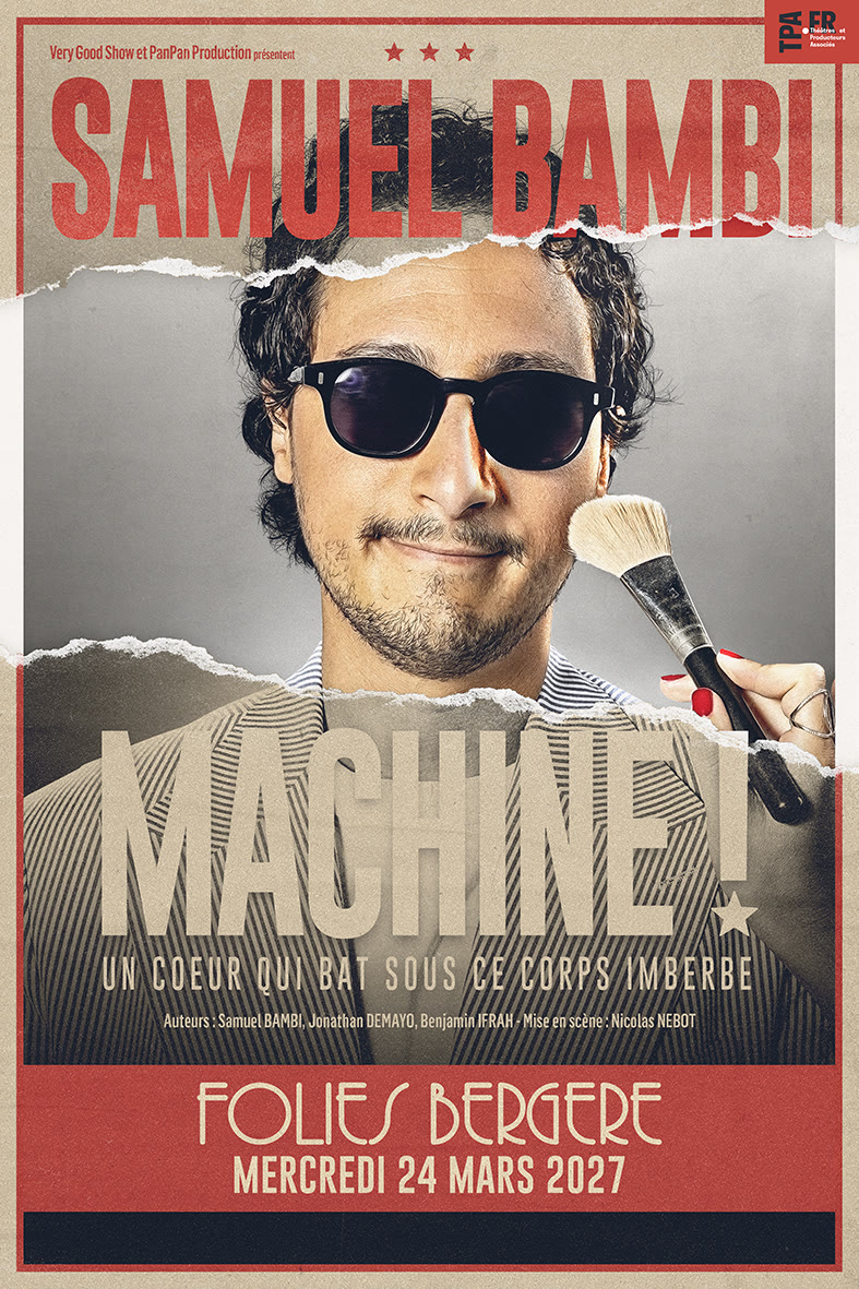 Affiche du spectacle Machine